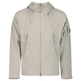 CP Company Pro-Tek Hooded Lens Jacket in Dove Beige