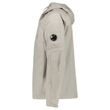 CP Company Pro-Tek Hooded Lens Jacket in Dove Beige