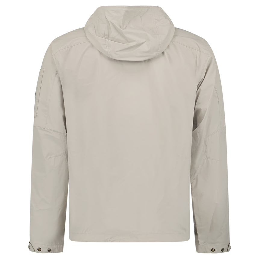 CP Company Pro-Tek Hooded Lens Jacket in Dove Beige
