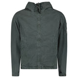 CP Company Micro-Reps Hooded Lens Jacket in Gunmetal Grey
