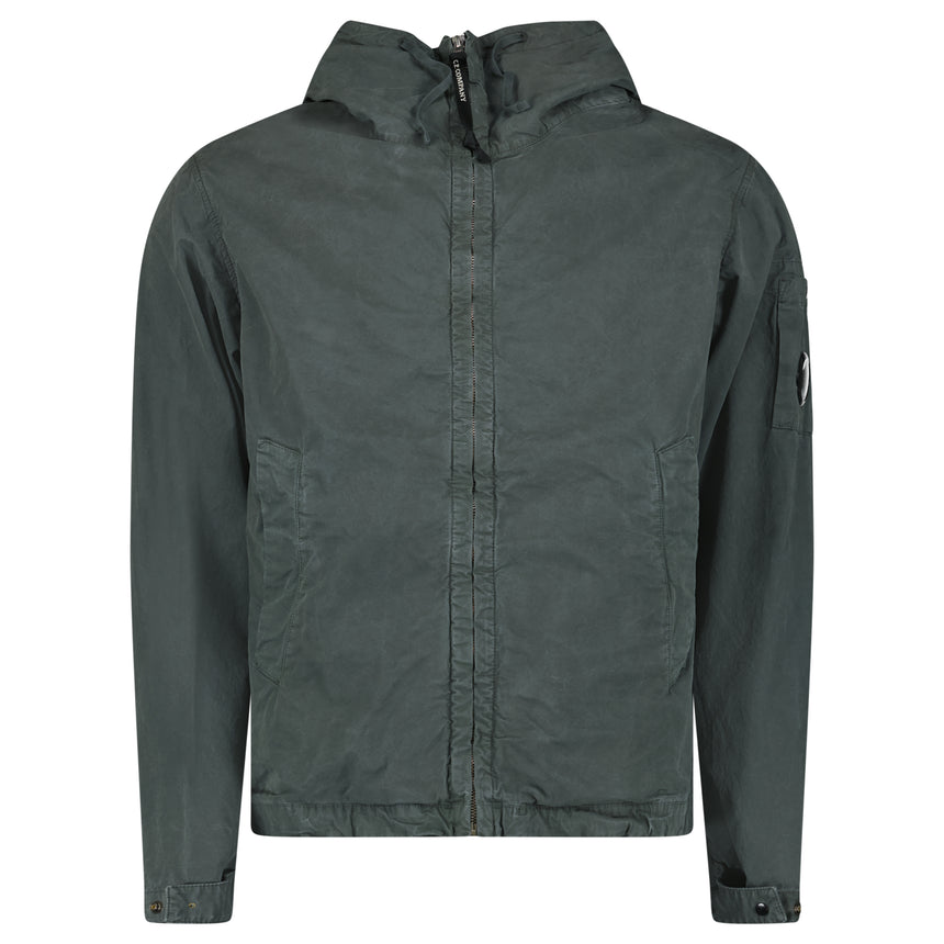 CP Company Micro-Reps Hooded Lens Jacket in Gunmetal Grey