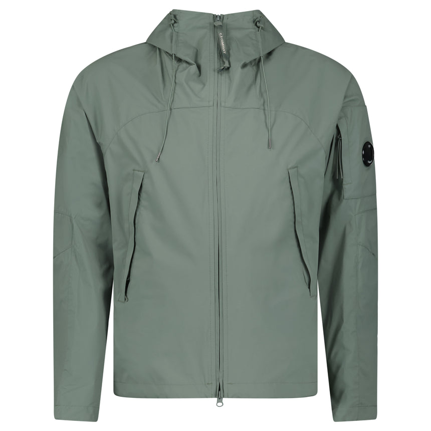 CP Company Pro-Tek Hooded Lens Jacket in Lauren Wreath Green