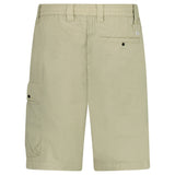 CP Company 50 Fili Stretch Loose Lens Cargo Shorts in Moss Beige