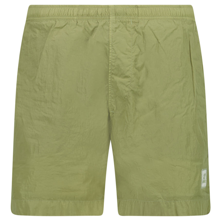 CP Company Eco-Chrome R Swim Shorts in Moss Green