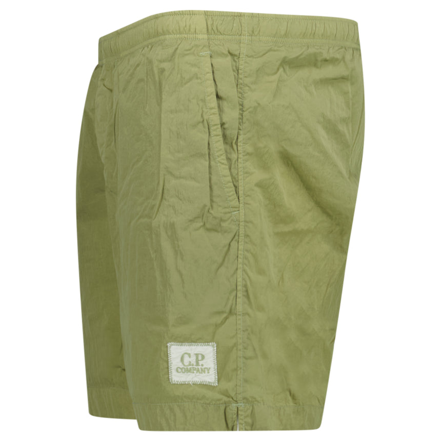 CP Company Eco-Chrome R Swim Shorts in Moss Green