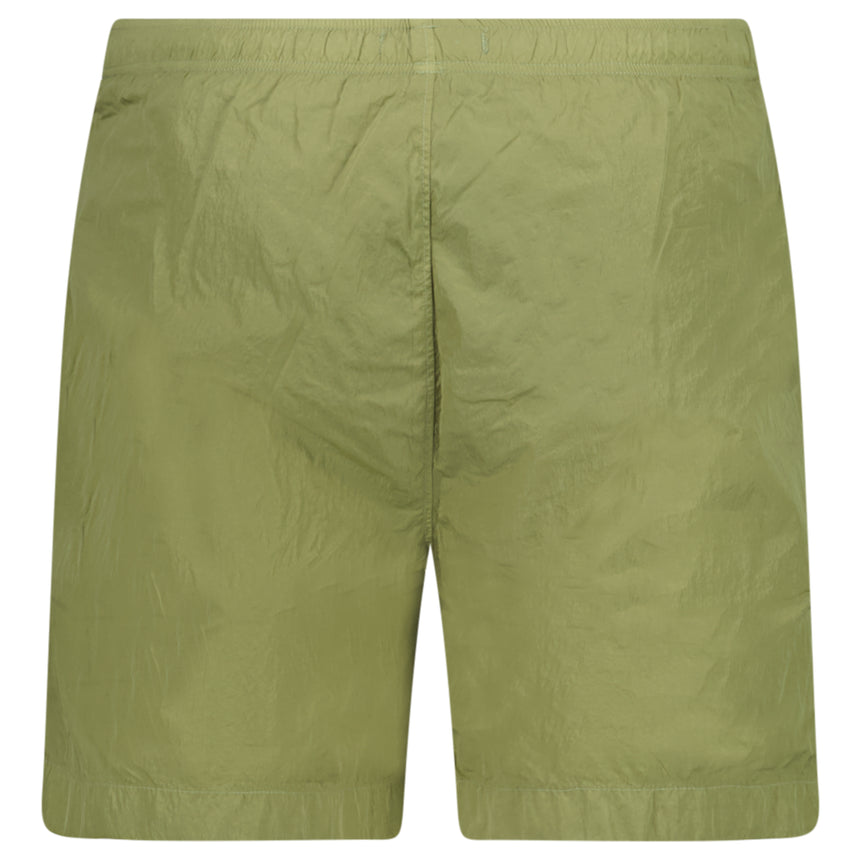 CP Company Eco-Chrome R Swim Shorts in Moss Green