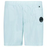 CP Company Flatt Nylon Lens Swim Shorts Misty Blue