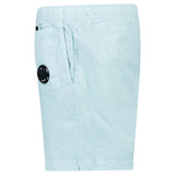 CP Company Flatt Nylon Lens Swim Shorts Misty Blue