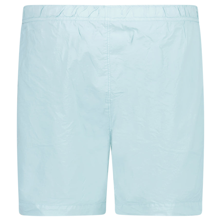 CP Company Flatt Nylon Lens Swim Shorts Misty Blue