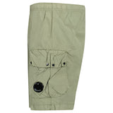 CP Company Chrome-R Cargo Lens Swim Shorts in Moss Green