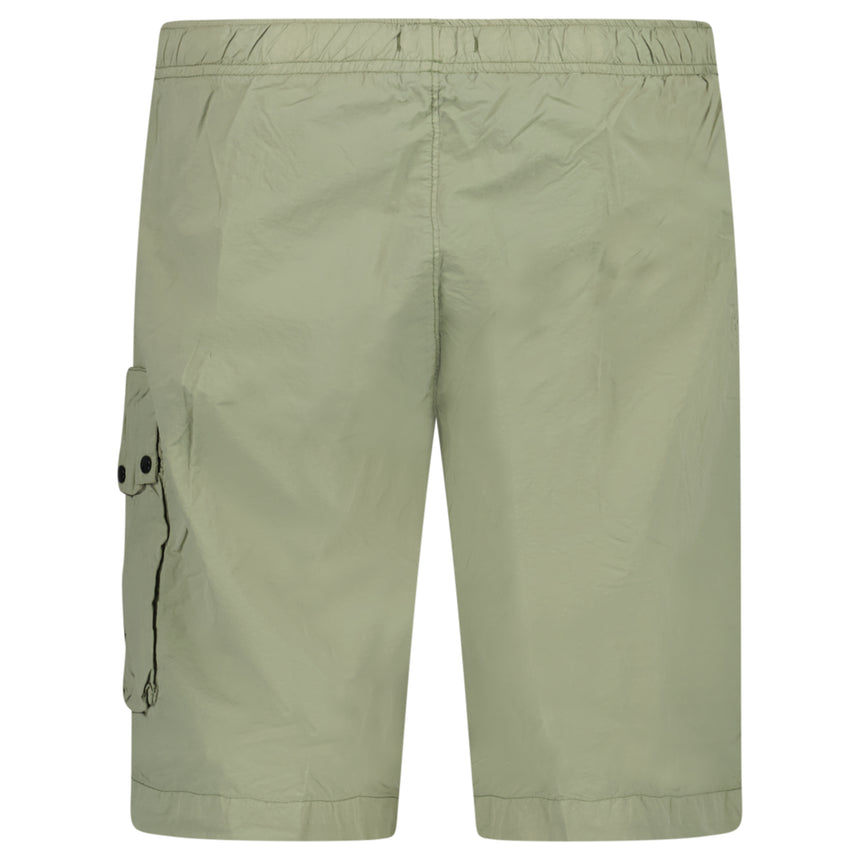 CP Company Chrome-R Cargo Lens Swim Shorts in Moss Green