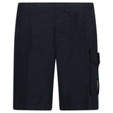 CP Company Chrome-R Cargo Lens Swim Shorts in Black