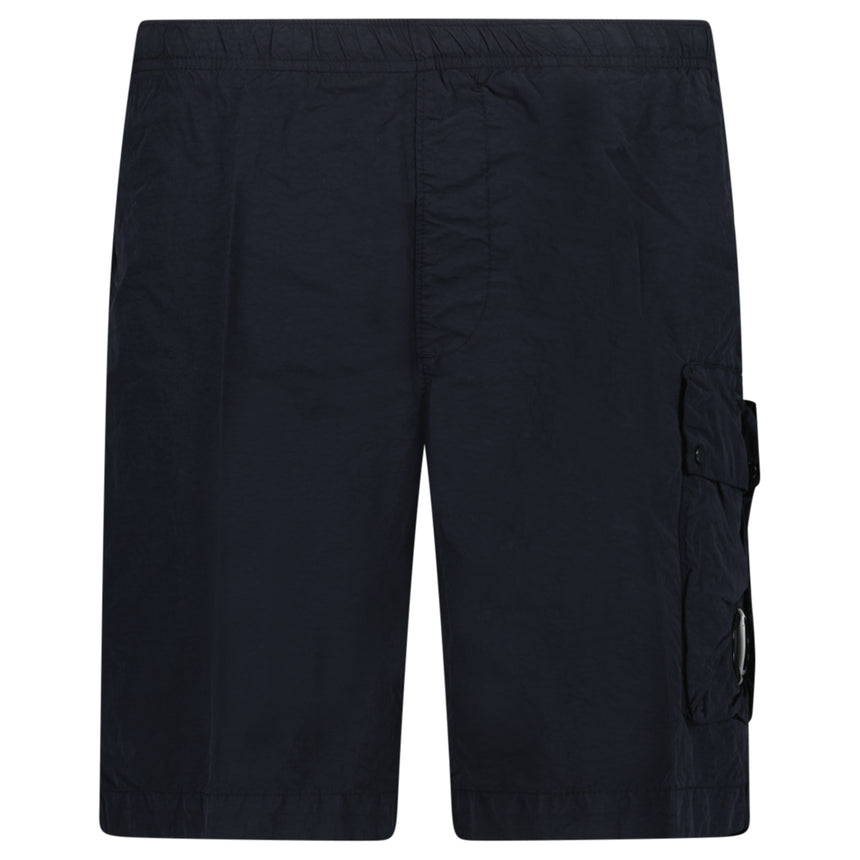 CP Company Chrome-R Cargo Lens Swim Shorts in Black