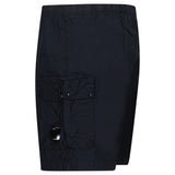 CP Company Chrome-R Cargo Lens Swim Shorts in Black