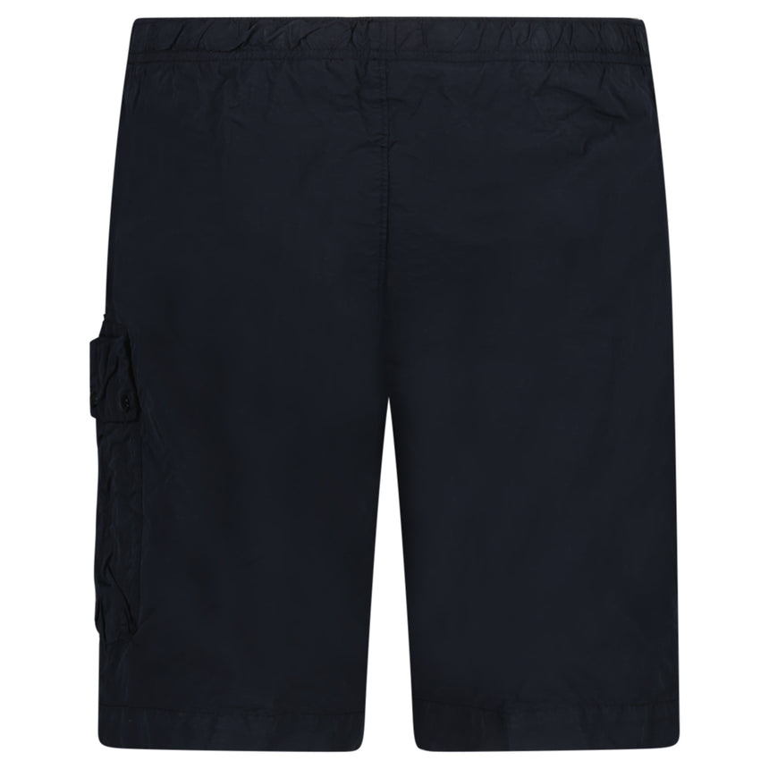 CP Company Chrome-R Cargo Lens Swim Shorts in Black