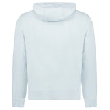 Burberry Kendall Logo Print Hoodie in Arctic Blue