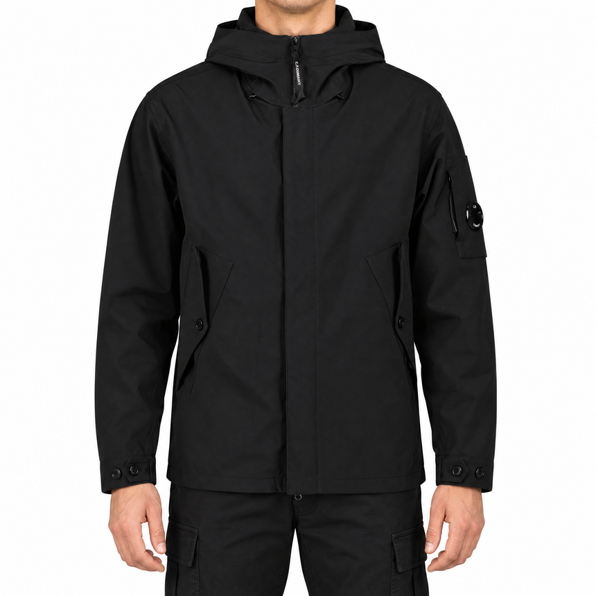 CP Company CP Shell-R Goggle Jacket in Black