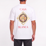 Casablanca 'Plafond Orné de Musique' Graphic-Print T-Shirt in White