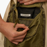 CP Company Plain Paper Touch Messenger Bag Military Green