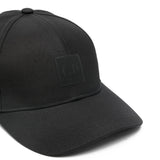 CP Company Metropolis Series Polyester Twill Logo Cap Black
