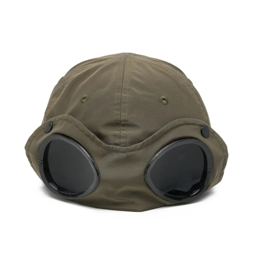 CP Company Goggle Chrome-R Cap Ivy Green