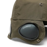 CP Company Goggle Chrome-R Cap Ivy Green