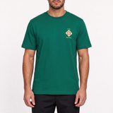 Casablanca 'Plafond Orné de Musique' Graphic-Print T-Shirt in Green