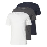Boss Classic 3 Pack T-Shirt White/Grey/Dark Blue