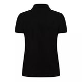 Moncler Logo Badge Polo Shirt in Black