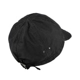 CP Company 50 Fili Wax Baseball Cap in Black