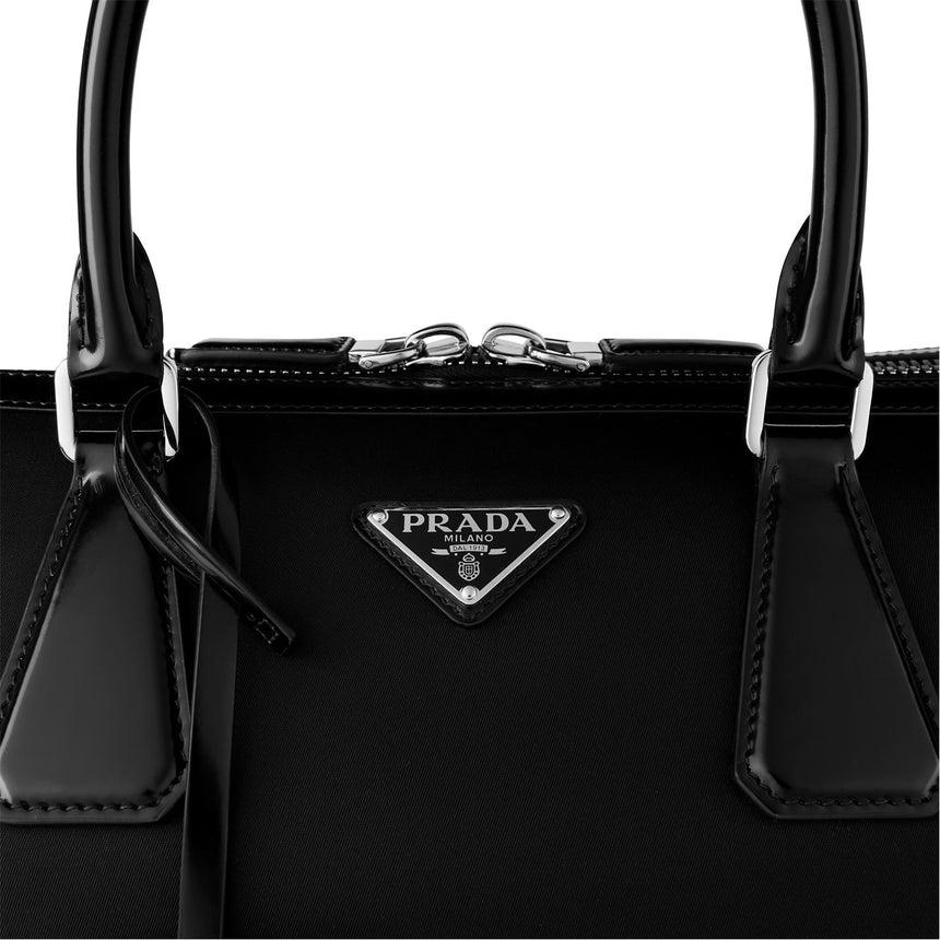 Prada Re-Nylon Duffel Bag in Black