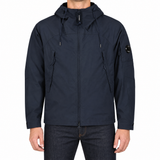 CP Company Pro-Tek Hooded Lens Jacket in Navy