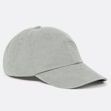 Stone Island Logo Corduroy Cap in Sage