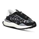 Valentino Garavani Mesh Lace Runner Trainers Black & White