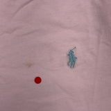 Polo Ralph Lauren Custom Slim Fit T-Shirt in Light Pink (Defect)