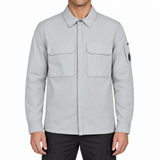 CP Company Gabardine Overshirt in Shadow Grey