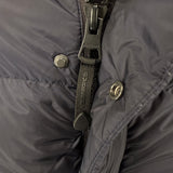 Burberry 'Leeds' Detachable Sleeve Hooded Down Jacket Navy