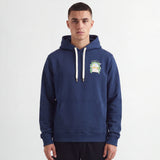 Casablanca L'Arche De Tennis Hoodie in Navy