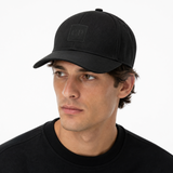 CP Company Metropolis Series Polyester Twill Logo Cap Black