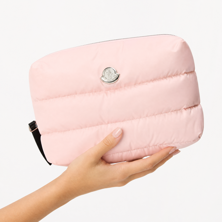 Moncler Caradoc Wash Bag in Pink