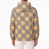 Burberry Stanford Check Jacket in Sand