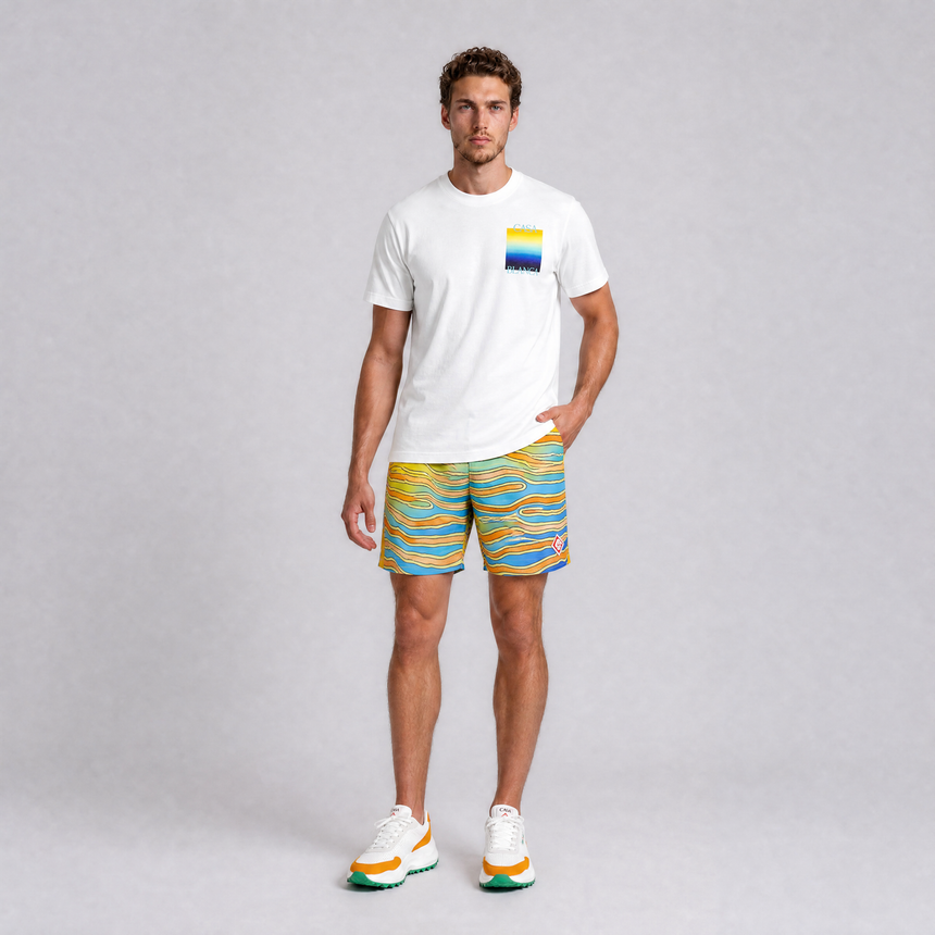 Casablanca T & Swim Short Summer Set