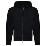 Burberry Archive Rear Felt Logo Hoodie in Black