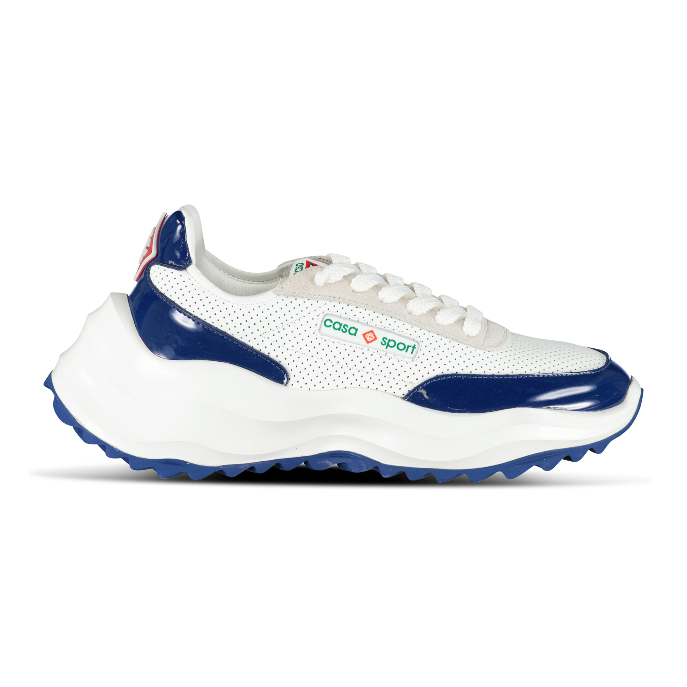 Color variation of Casablanca Atlantis Chunky Sneakers White & Navy