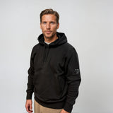 CP Company Micro Lens Diagonal Raised Hoodie Black