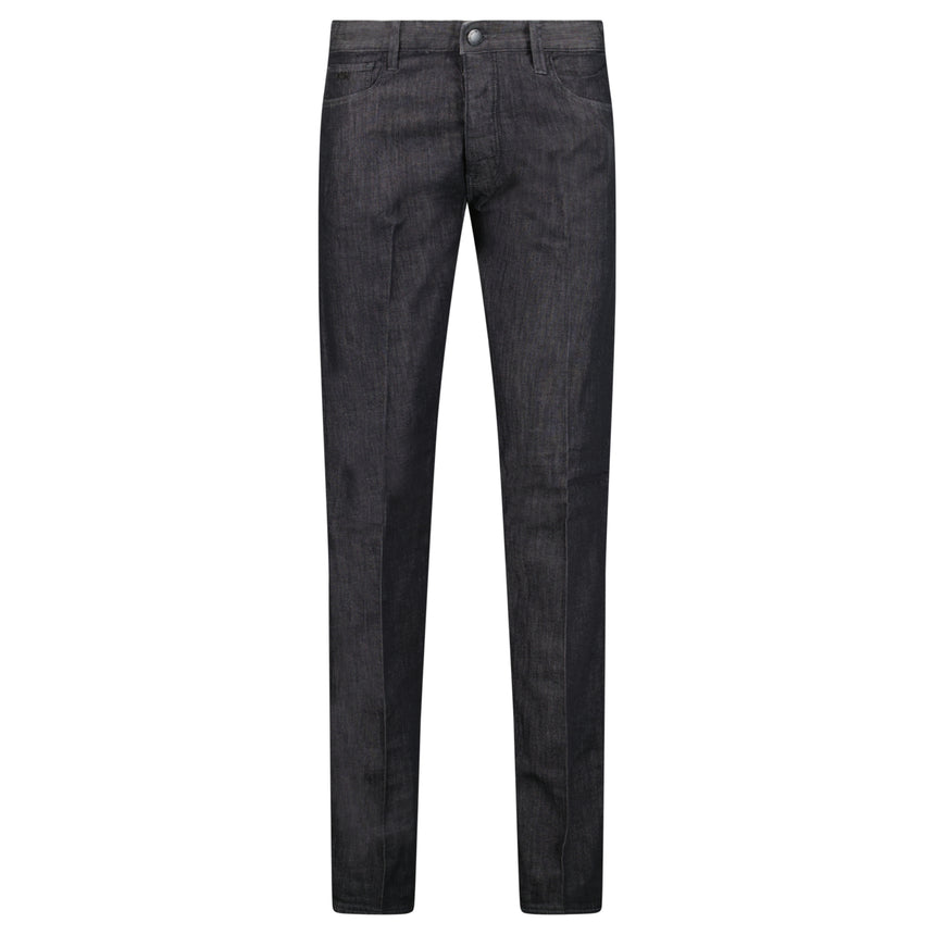 Emporio Armani J75 Slim Fit Jeans in Black
