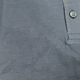 Burberry 'Hartford' Check Placket Polo Navy (Defect)