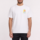 Casablanca L'Arche Screen-Print T-Shirt in White