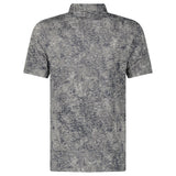 Adidas Burst Jacquard Golf Polo Shirt in Grey/Black - Boinclo - Outlet Sale Under Retail