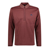 Adidas Dwr Block Golf Quarter Zip Burgundy - Boinclo - Outlet Sale Under Retail
